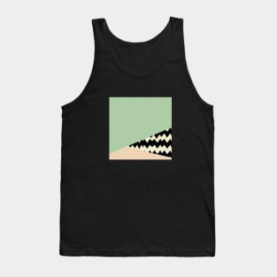 Geometric Pattern Tank Top